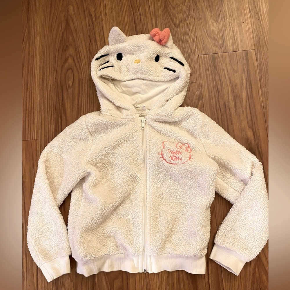 Hello kitty fleece Hoodie - bomber jacket